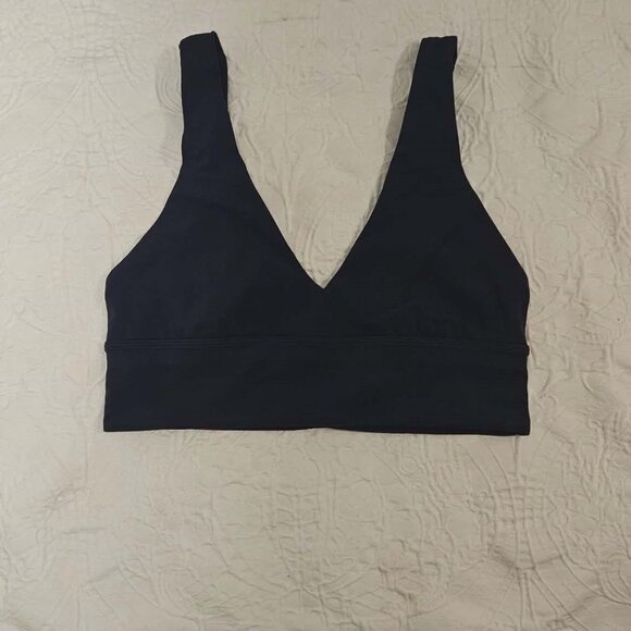 lululemon athletica Other - Lululemon Align V Neck Bra Navy size 8